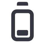 Battery Low SVG Icon